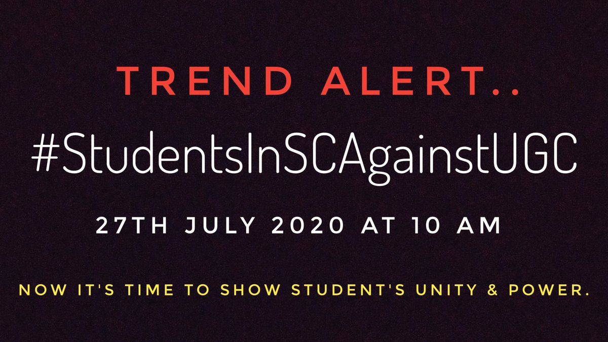 sandunaik97's tweet photo. Please stand with students..
Student life matters,save students
#savestudentsaveIndia 
#NoExamsInCovid
#postponfinalyearexam
#StudentsInSCAgainstUGC https://t.co/A8KQwFDihQ