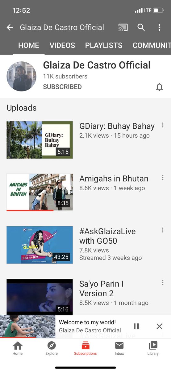 GDC_Dreamers's tweet photo. Thank you 11k subscribers ❤️
New Vlog #GDiary now up
https://t.co/Ut60elV7ZD https://t.co/M8jBiUsTf7