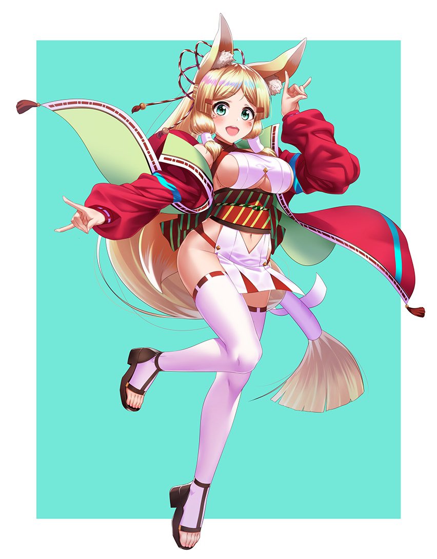 愛宕(アズールレーン) ,饅頭(アズールレーン) 「#ケモ耳がどんどん集まる 」|鍵山/Clave イラストレーターのイラスト
