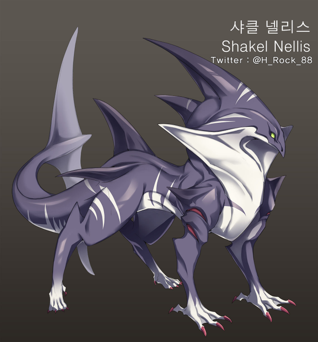 개상어라고 불렀던 애들 종족 명칭을 샤클 넬리스로 정했습니다
앞으로 샤클이들도 간간히 그릴것같아요! 