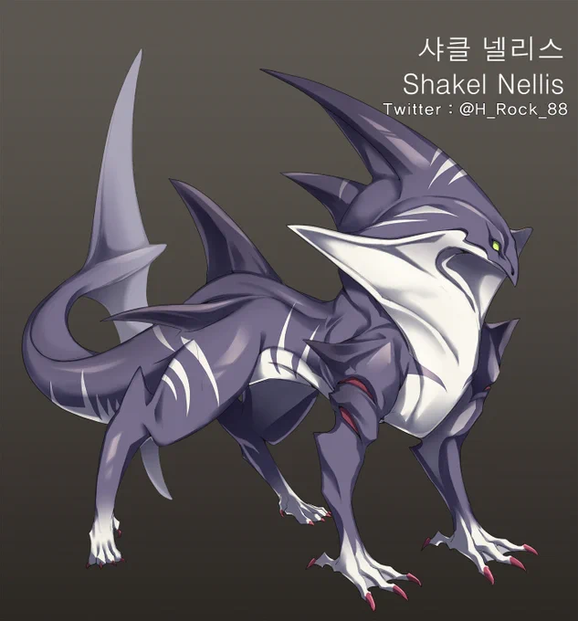 개상어라고 불렀던 애들 종족 명칭을 샤클 넬리스로 정했습니다
앞으로 샤클이들도 간간히 그릴것같아요! 