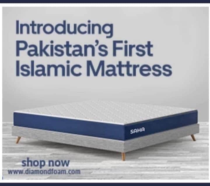 KhalidAzad4336's tweet photo. If you have questions like when this mattress converted to islam?  How to use this mattrress in islamic way and what are the halal ways to buy it.  
Feel free to reach diamond form outlests. 
#diamondform
#Pakistan 
#halalmattress https://t.co/2cNsD2Cgyr