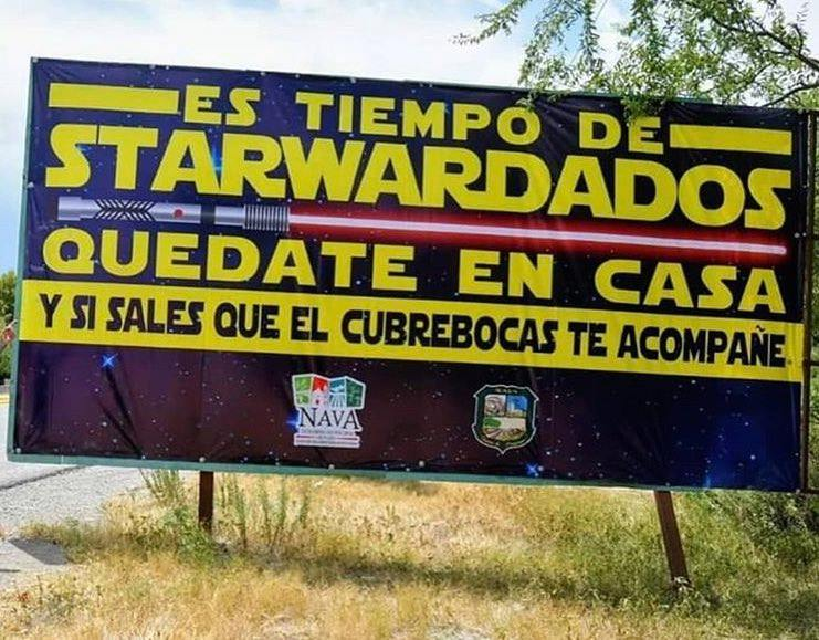 Que la fuerza del cubre bocas y los lentes industriales nos protejan.