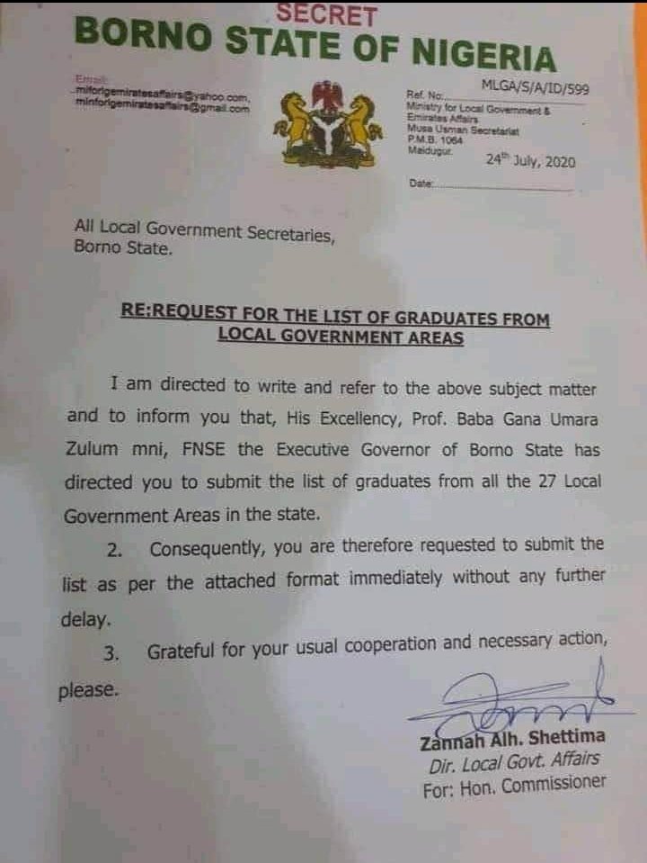 Who else here has seen what Zulum is doing in Borno state again. 

I swear to God ever in the history of Nigerian democratic system, there's no such a Good Governor in Nigeria like prof Babagana Umaru Zulum.
<a href="/KebbiTweets/">Kebbi Youth Connect®️</a> <a href="/KebbiCC/">Kebbi Concerned Citizens (KCC)</a> <a href="/KebbiDailyNews/">Kebbi Daily News</a> <a href="/BashirAhmaad/">Bashir Ahmad, OON</a> <a href="/ShehuSani/">Senator Shehu Sani</a>