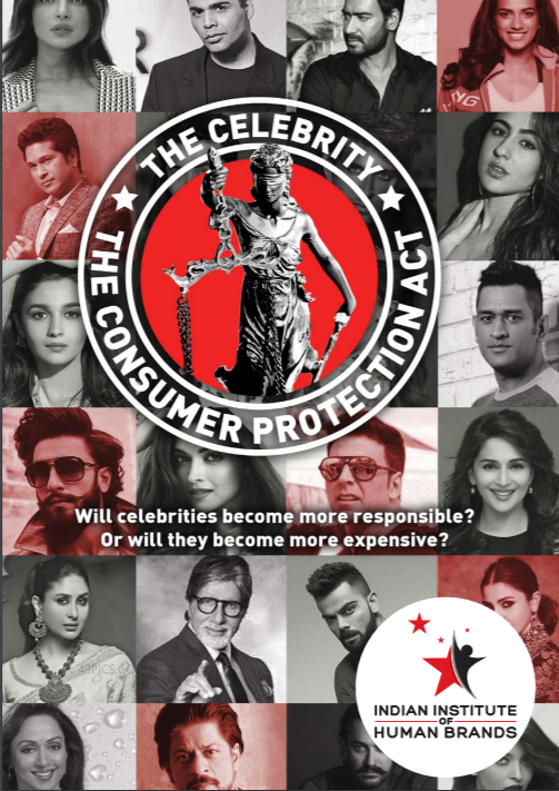 _SandeepGoyal_'s tweet photo. The #IIHB Report on the new #Consumer #Protection Act, #2019 that became a law last week. 

The Act has many provisions that impact celebrities. 

The @EconomicTimes Economic Times #BrandEquity exclusively covered the IIHB Report this morning.

Download:
https://t.co/9YuBec75fs https://t.co/nVCO516wGm