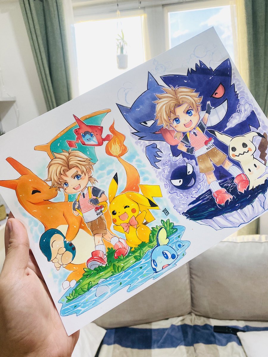 RuiChan08's tweet photo. I do traditional illustrations. Follow me on IG and twitter. Comissions are open :) 
Instagram: https://t.co/ZmcLqXVF31  #art #illustration #illustrator #copicmarkers #drawing #traditional #artist #anime #manga #AnimeArt https://t.co/BBqsUxDnkM