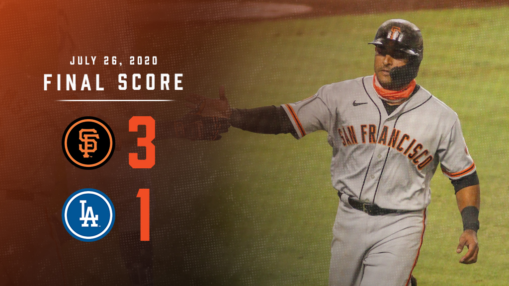 SFGiants's tweet photo. #BeatLA ✅✅ https://t.co/azQlQofvuV