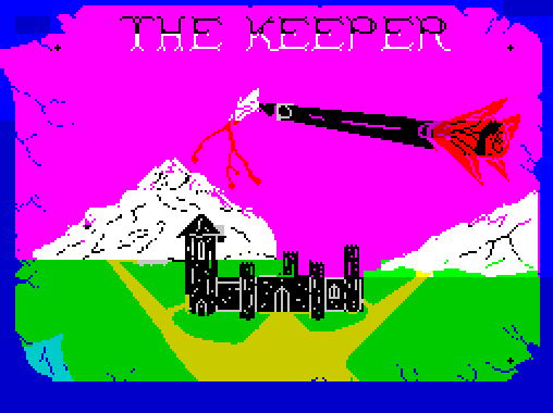 tobobobo's tweet photo. ZX Spectrum Loading Screen Castles 84/100: The Keeper
(That's an arrow, apparently 🤔)
#ZXCastles #ZXSpectrum #RetroGaming https://t.co/NrGicn5339