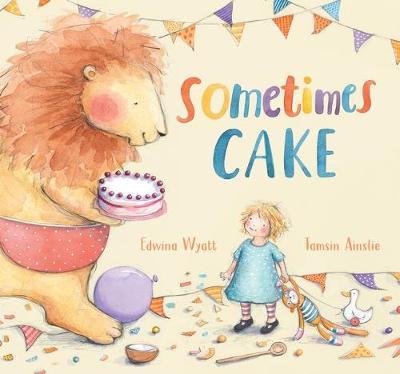 A gentle &amp; playful story by #EdwinaWyatt &amp; #TamsinAinslie  Lucy and her friend Lion remind us to seek joy in celebrating the little things in life, especially with cake! 🎉🍰 Very relevant to those of us currently in lockdown!  wildaboutbooks.global2.vic.edu.au/2020/07/27/som…