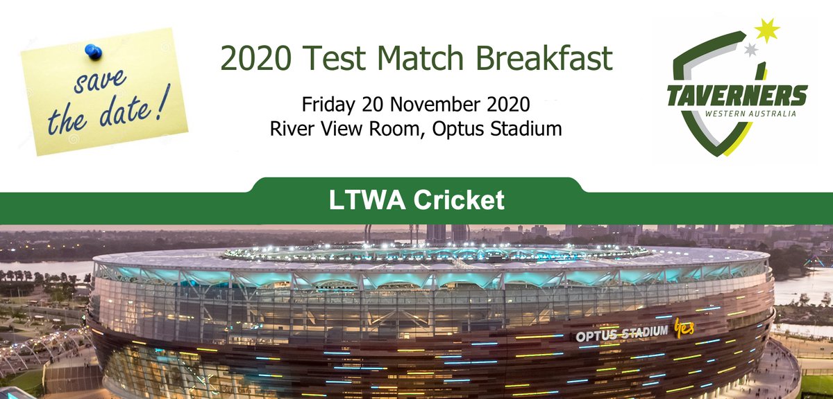 SAVE THE DATE!
The Lord's Taverners WA test match breakfast - with special guests Lance Klusener, Head Coach of the Afghanistan team, and HD Ackerman, Afghanistan's Batting Coach - will take place on Friday 20 November 2020. Bookings will open closer to the date.
