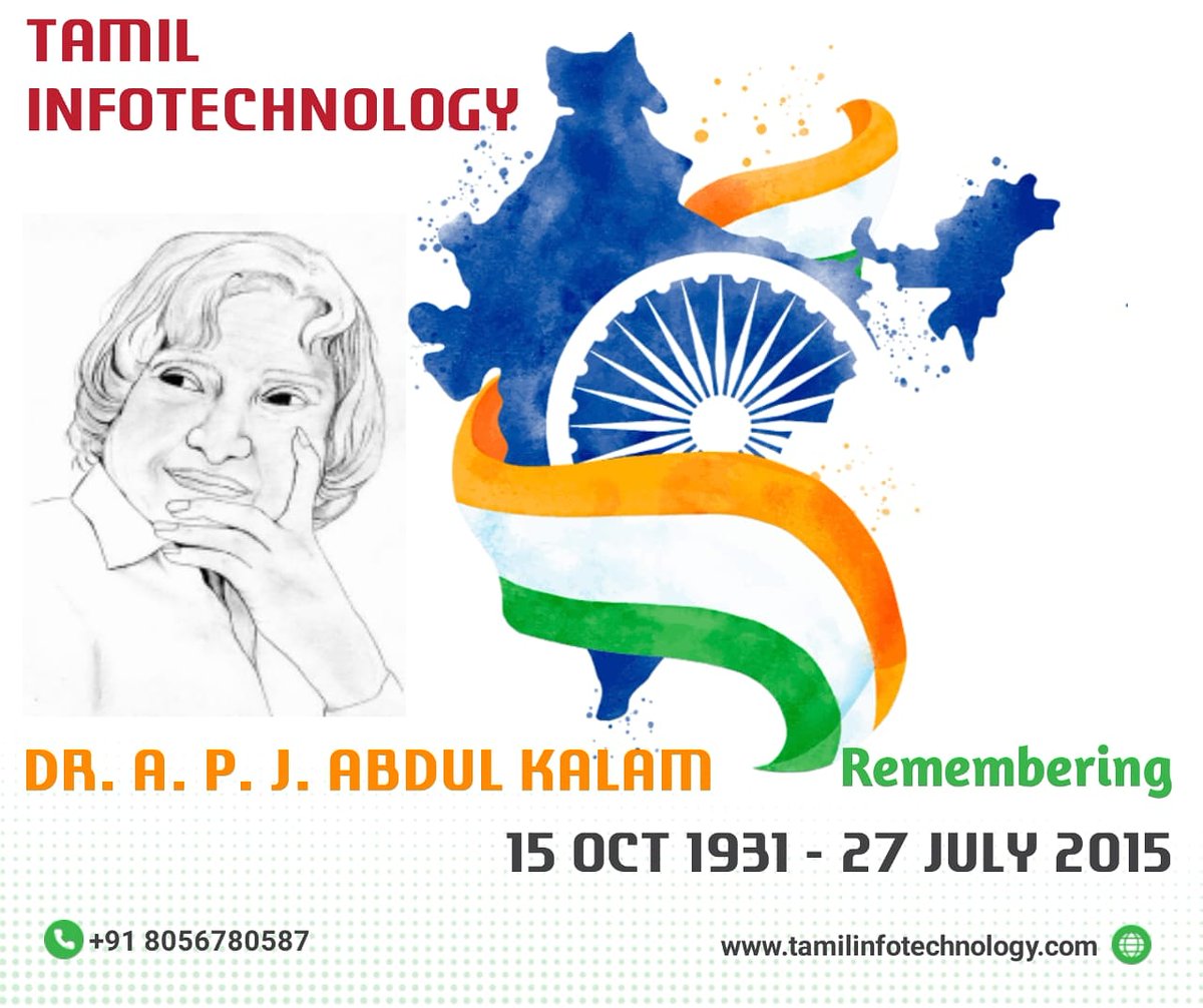 tamilinfotechn1's tweet image. #tamilinfotechnology

&apos;Excellence is an continuous process, not an accident&apos;
              - APJ

#APJAbdulKalam #ApjFutureVision #webdevelopment #godigitalwithus #digitalmarketingagencyindindigul#webdesign #softwaredevelopmentcompany
