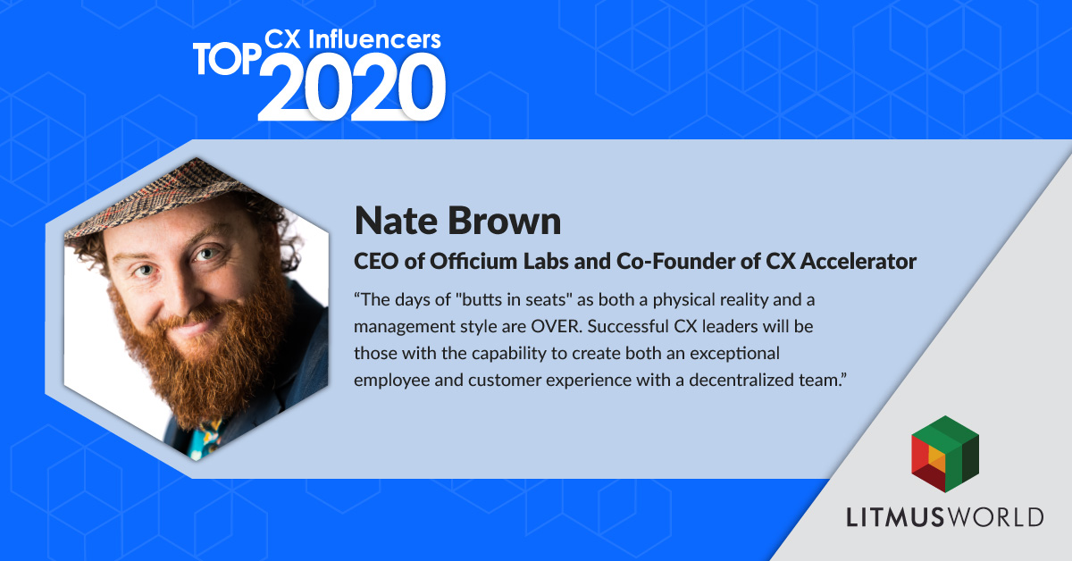 LitmusWorld's tweet photo. #WeAskedTheExperts (4 of 4)
What would you advise businesses as a bounce-back strategy through the pandemic? And, they answered!
Check out our complete list of 'Most Influential CX Leaders' here: https://t.co/jnOVnuaPo3
#BuildingCX #VoiceOfExperts #BusinessIn2020 https://t.co/Z90z2xK3hh