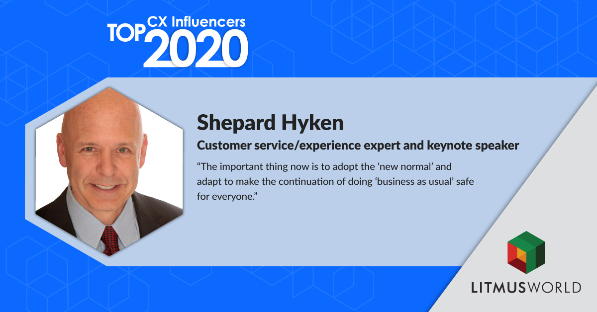 LitmusWorld's tweet photo. #WeAskedTheExperts (4 of 4)
What would you advise businesses as a bounce-back strategy through the pandemic? And, they answered!
Check out our complete list of 'Most Influential CX Leaders' here: https://t.co/jnOVnuaPo3
#BuildingCX #VoiceOfExperts #BusinessIn2020 https://t.co/Z90z2xK3hh