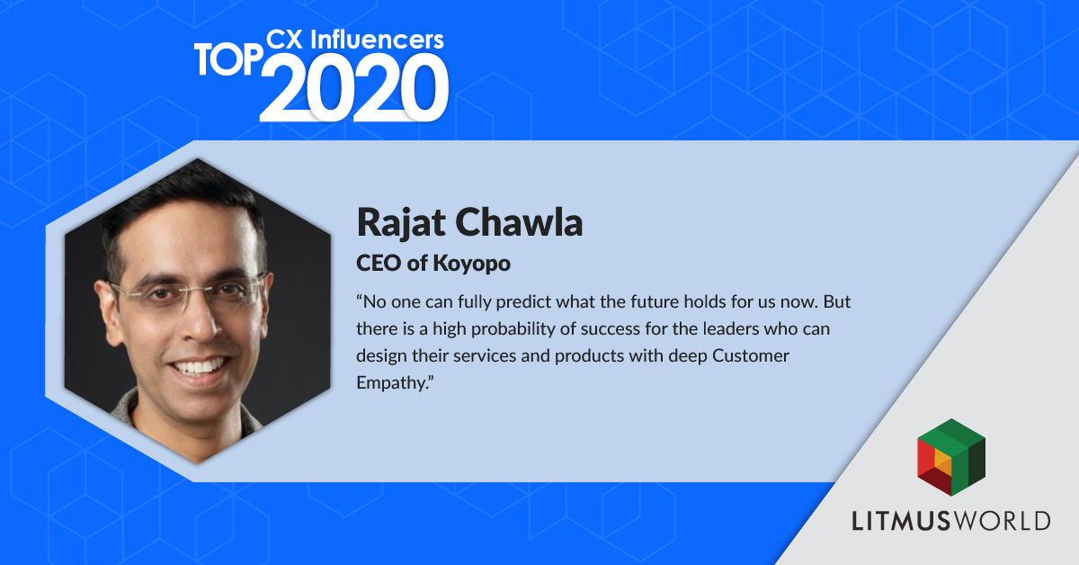 LitmusWorld's tweet photo. #WeAskedTheExperts (4 of 4)
What would you advise businesses as a bounce-back strategy through the pandemic? And, they answered!
Check out our complete list of 'Most Influential CX Leaders' here: https://t.co/jnOVnuaPo3
#BuildingCX #VoiceOfExperts #BusinessIn2020 https://t.co/Z90z2xK3hh