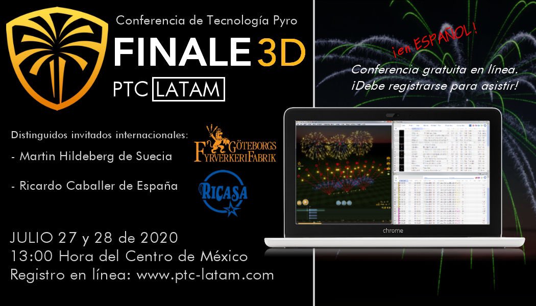 MartinSelection's tweet photo. Amigo pirotécnico te invitamos el día de hoy a la primera conferencia FINALE FIREWORKS 3D en español  TOTALMENTE GRATIS! 
Registrarte en la página https://t.co/cXoTxdSHmW 

27 y 28 de Julio 13:00 hrs Primera conferencia FINALE FIREWORKS 3D en español https://t.co/PzRx9aeoLC