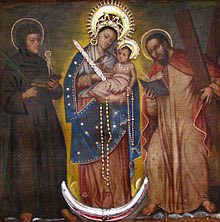 Minchonc's tweet photo. @trailero_med @rafaelp4 @IvanDuque El tinterillo nos va a en tutelar a todos por pedirle a la Santísima Virgen del Rosario de Chiquinquirá que nos proteja a todos y le dé sabiduría al presidente Duque para que sortear a estos endemoniados abogaditos de poca monta . https://t.co/kMiFpfP5r1