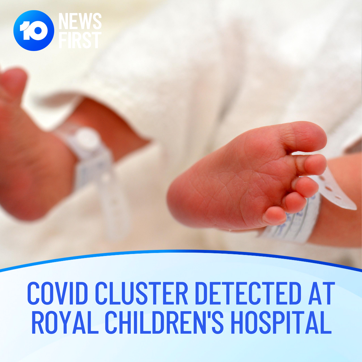 10NewsAU's tweet photo. #COVID19VIC: Four COVID-19 cases have been linked to the newborn intensive care unit at the Royal Children's Hospital in Melbourne: 

- One patient
- Two parents
- One healthcare worker https://t.co/dlMhaBjp9E