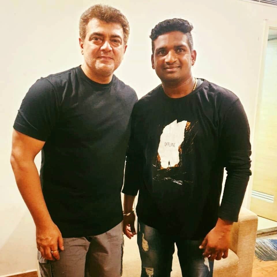 JayaTvOfficial's tweet photo. #Thala #Ajith looking strong &amp; Sleak 

#28YrsOfAjithismCDPBlast #Valimai https://t.co/ieVcSRO19V