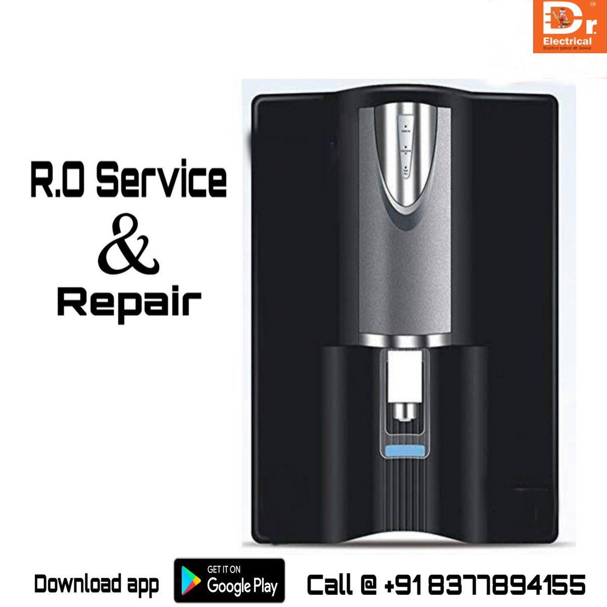 DrElectrical4's tweet photo. Dr. Electrical is your one-stop destination for all Electrical related services. It’s India’s largest Mobile App based and GPRS Enabled Electrical service provider. Call on 8377894155
#AC #SplitAC #WindowAC #RO #Chimney https://t.co/gp8f8XAmGF
