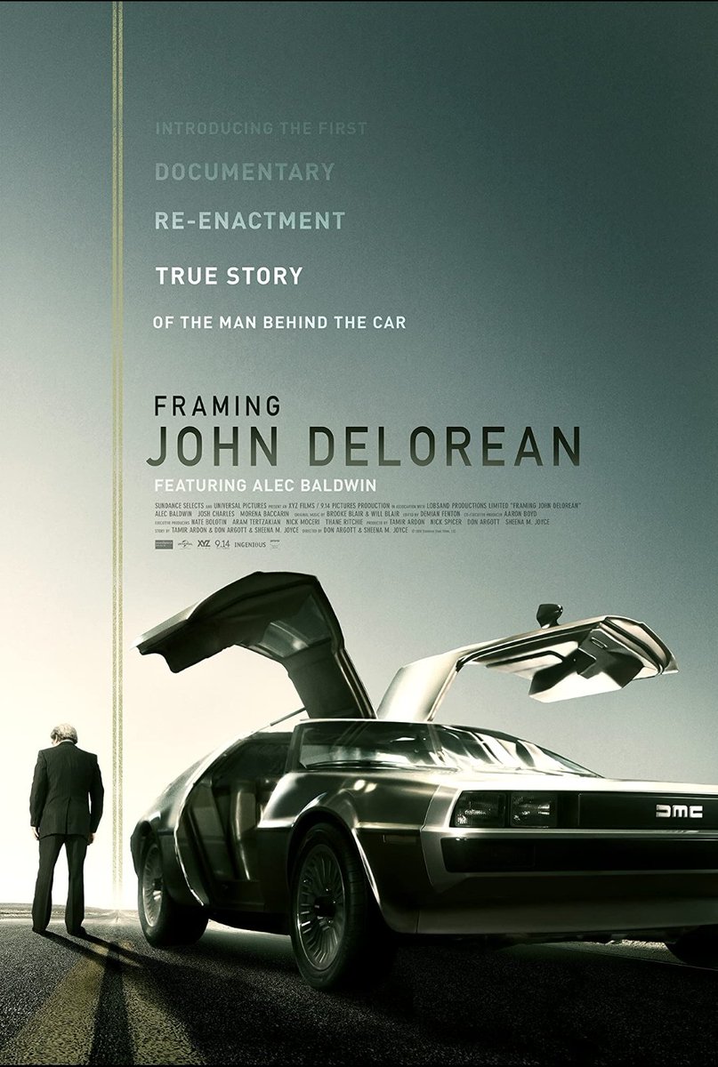 paxtondom's tweet photo. #NowWatching #NowPlaying 

Framing John DeLorean (2019)

On #Sky

Directed by #DonArgott #SheenaMJoyce 

*My 534th film watched in 2020* https://t.co/ws1e6BeInL