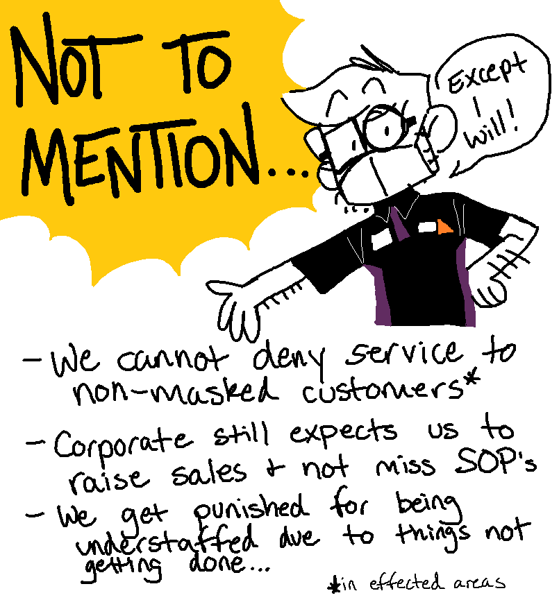 comic vent/rant about entering month 5 of the pandemic in the states.... ? 