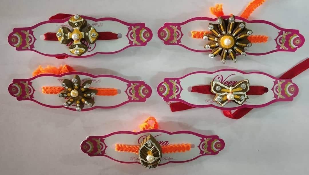 Mentally challenged &amp; Disabled children designed Vedic Rakhi (made from cow dung) .
now available on grameen estore
<a href="/CSCeStore/">CSC Grameen eStore</a> <a href="/CSCGujarat/">CSC Gujarat</a> <a href="/CSCSPV_Health/">CSC Health</a> <a href="/CSCegov_/">CSCeGov</a> <a href="/dintya15/">dinesh tyagi Retd IAS</a>