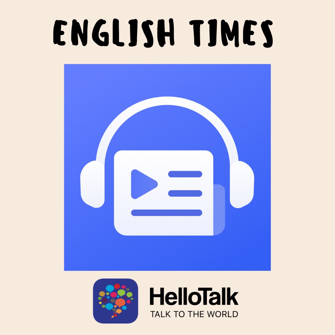 HelloTalkApp's tweet photo. #EnglishTimes is an English reading app, which provides rich English articles with authentic context to help you improve your English reading skills, increase learning efficiency, and enhance your English learning! You can also use English Times on #hellotalk #hellotalkapp https://t.co/LBtezWlih0