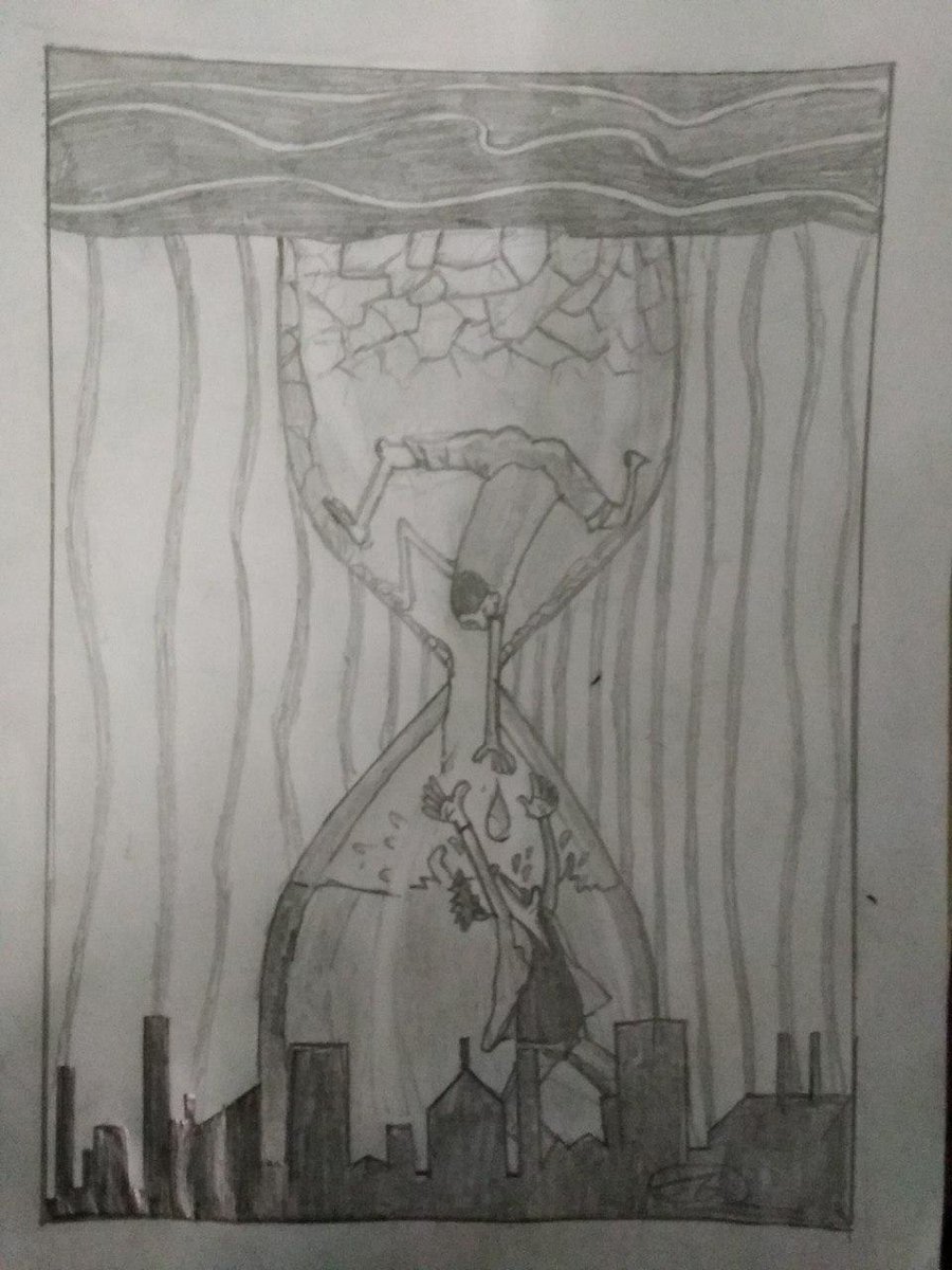 icday2020's tweet photo. "You must be the change you want to see in this world."
Femin Johny, a climate activist from India, shares his drawing in support of the 1st Anniversary of the UN's adoption of #InternationalDayofConscience.
#ClimateAction https://t.co/5tuFAujrDn