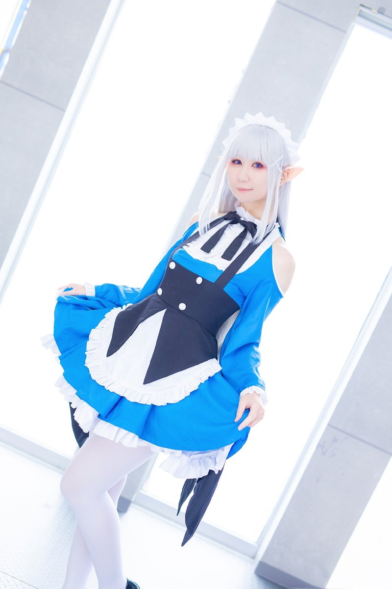 ちどり Cosplay エミリア ローソンコラボ Re ゼロから始める異世界生活 Photo れいんさん Dotrein Reゼロから始める異世界生活 リゼロ Rezero エミリア Emilia Cosplay コスプレ T Co Iaywcibqly