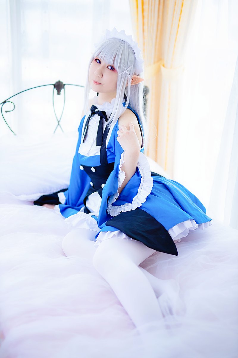 ちどり Cosplay エミリア ローソンコラボ Re ゼロから始める異世界生活 Photo れいんさん Dotrein Reゼロから始める異世界生活 リゼロ Rezero エミリア Emilia Cosplay コスプレ T Co Iaywcibqly