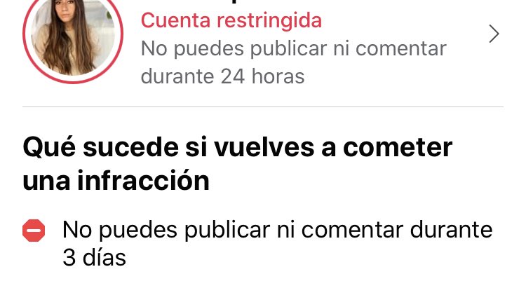 FridaEsp_'s tweet photo. Suspendieron mi cuenta por compartir un testimonio de una joven que fue abusada sexualmente y su abusador la obligaba a abortar, dejando muy clara su postura contra sus acciones. 

Hay páginas de pornografía y pedofilia que siguen activas y por decir la verdad censuran https://t.co/CIFlICT87L