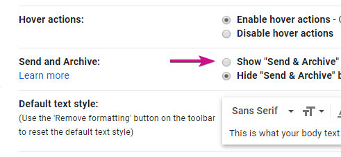 rocketseed's tweet photo. Looking to clean up your #email &amp; keep it that way? 
There's an easy way to do so. After responding to an email, you can have it automatically archived. To turn on "Send &amp; Archive" follow the instructions under #gmail tip no. 21 here 👉https://t.co/OpObEkQHTe #gmailtip #Gsuite https://t.co/Ccqw2phdEA