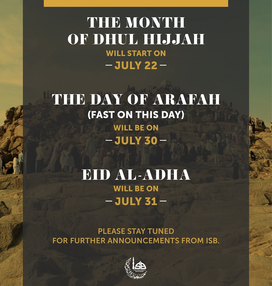isbalrahmah's tweet photo. Eid ul Adha Announcement July 31st Drive Thru  - https://t.co/N2mIx6noJp https://t.co/gZKrIvVqf8