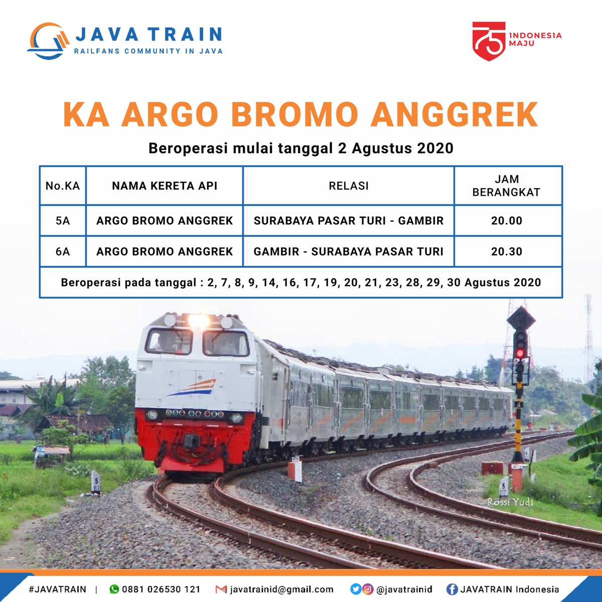 JAVATRAIN Indonesia tweet media