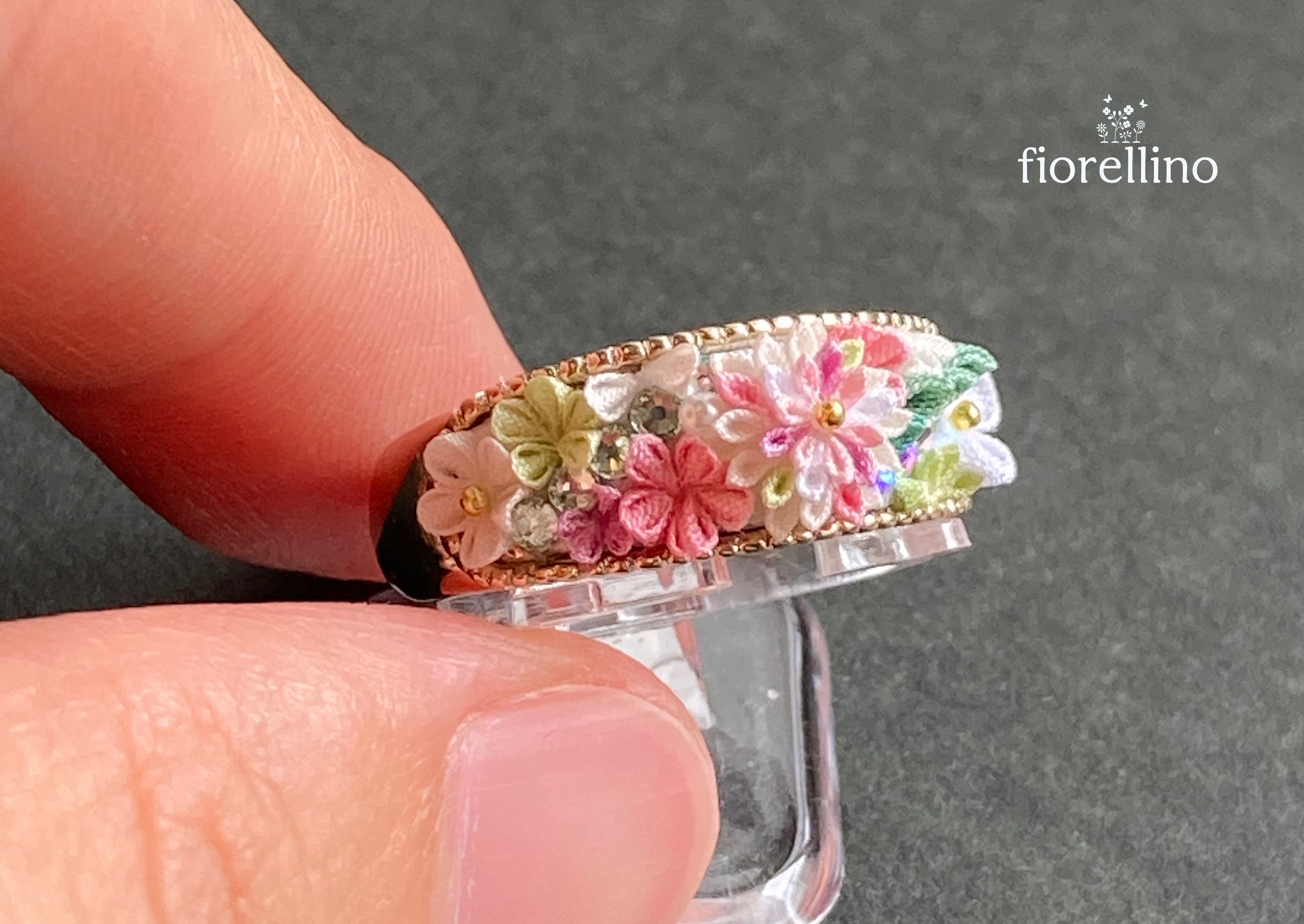 fiorellino フィオレリーノ つまみ細工 リング 指輪 ハンドメイド