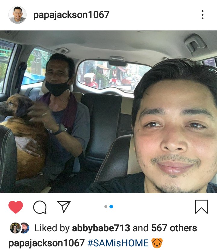 AteEms2018's tweet photo. Congratulation kung di kay @papajackson1067  Dipa naibalik si Sam iba ka  thumbs up ako siyo.😂😂#SamisHome https://t.co/B6f4lByqm3