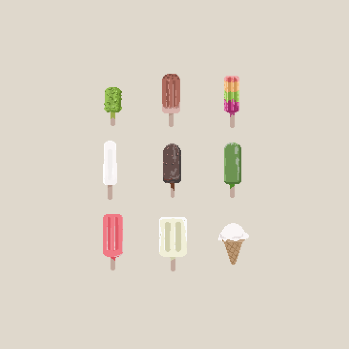 doowind's tweet photo. some popsicle #pixelart https://t.co/SMl1rqHUQZ