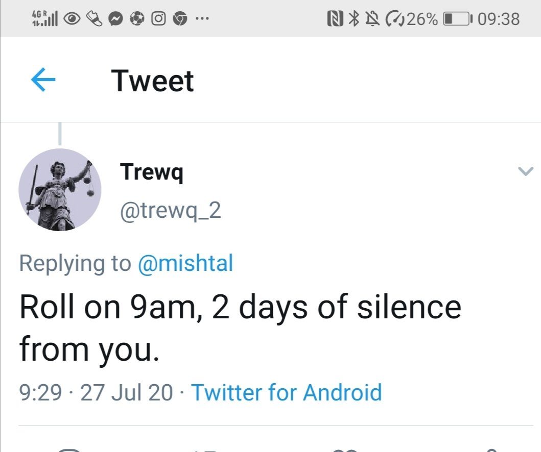 mishtal's tweet photo. I will leave this as my final tweet before the walk-out.

Remember why we are here. 

The 48 hour act of silence against anti-Jewish hatred - taken by Jewish people, their allies and anti-racists across the globe-

viewed through the eyes of an antisemite - https://t.co/E3Zp7U0IDD