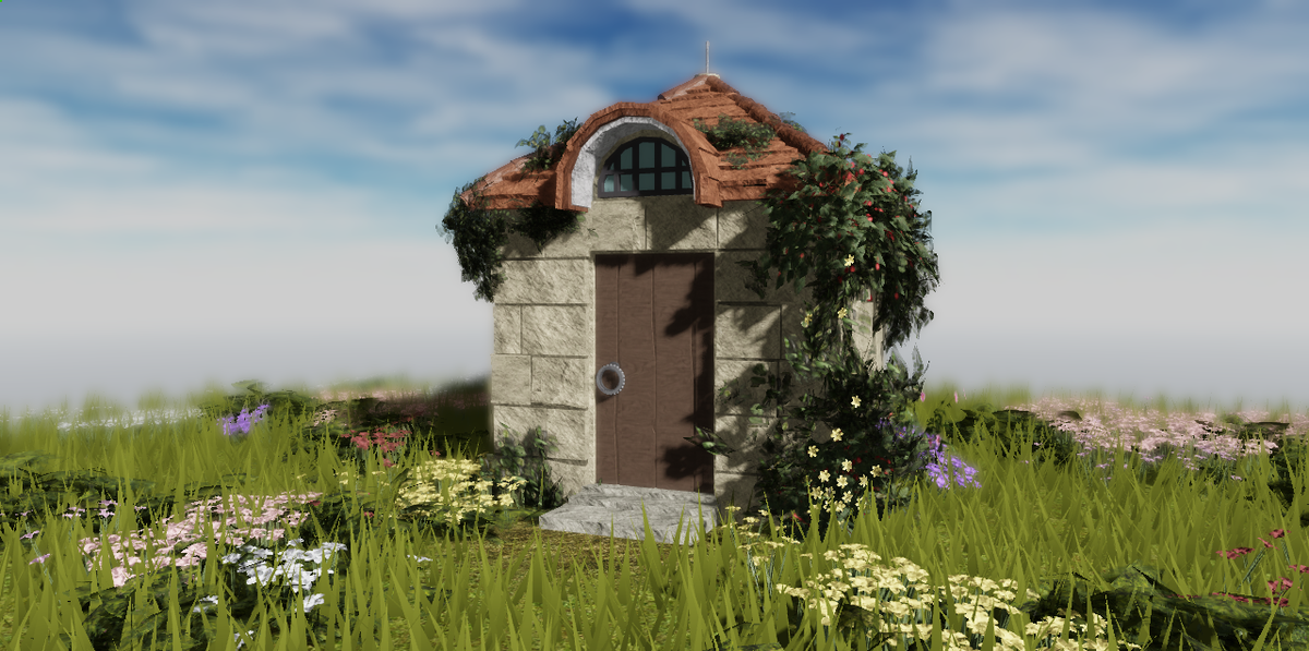 cafune71's tweet photo. look familiar?<3 
ghibli inspired build.
#Roblox #RobloxDev #GhibliStudio https://t.co/fF5mc6vKy1