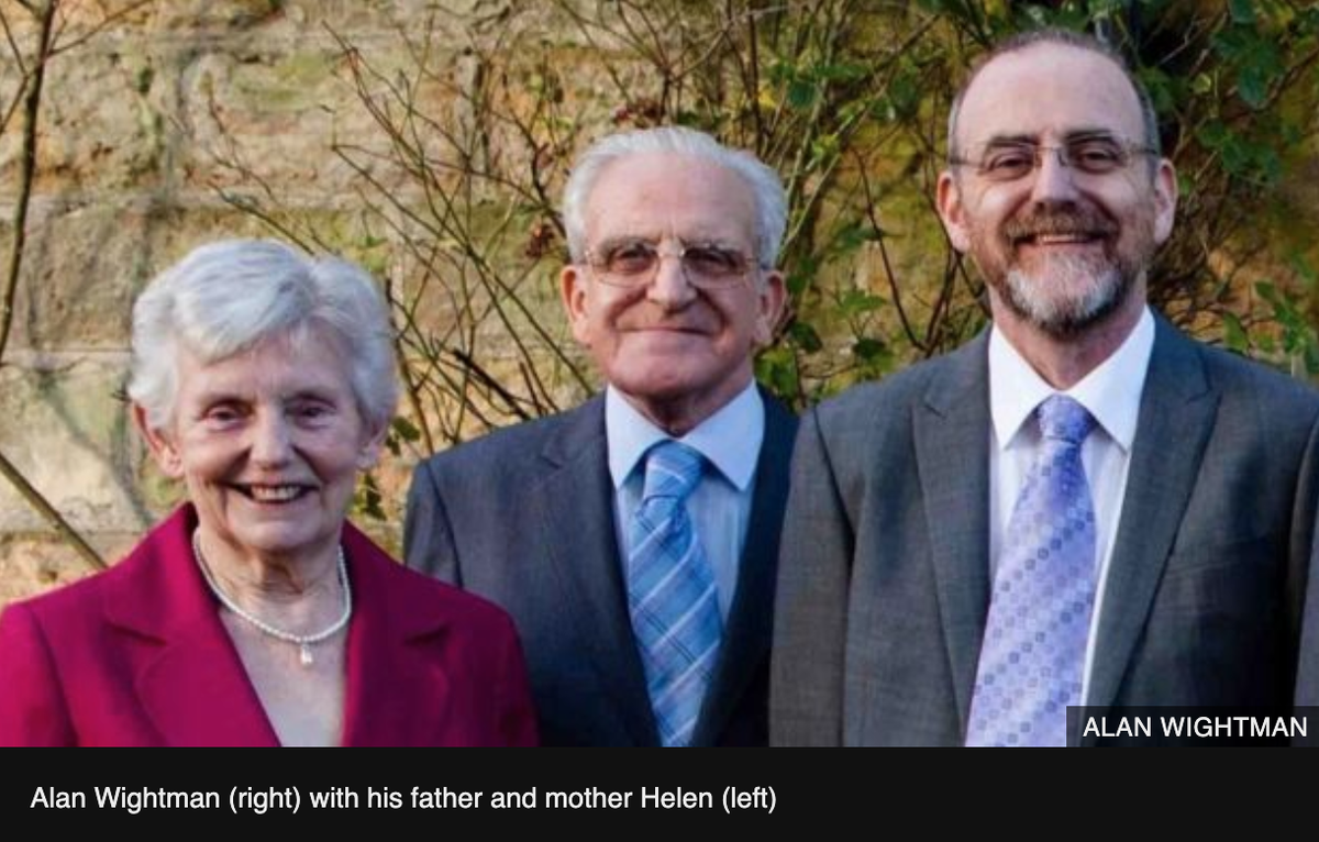 That phone call came on 1 May and - just 5 days later - Alan’s 88-year-old mother Helen became another coronavirus fatality.