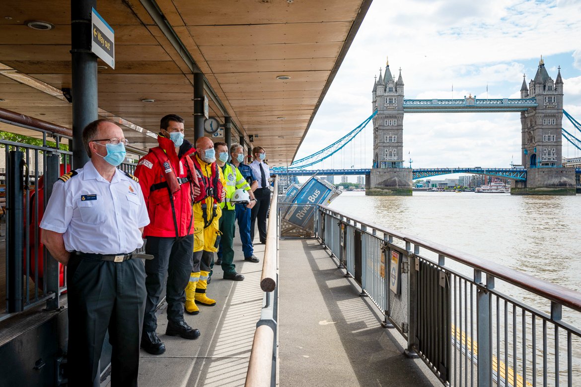 LondonPortAuth's tweet photo. River Thames community supports fundraising effort for Mark Towens, Port of London Authority harbour master, who is battling cancer. Get involved: https://t.co/yCN28JAQLo https://t.co/iwiKZhpWCa