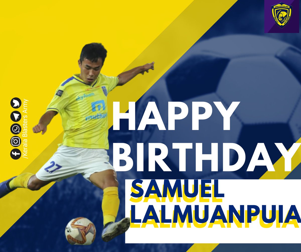 blasters_army's tweet photo. Join us in wishing our former blaster samuel a very happy birthday 🎂♥️
#OnceABlaster #AlwaysABlaster

#ultras #fansvoice #keralablastersarmy https://t.co/ubXhioKNRT