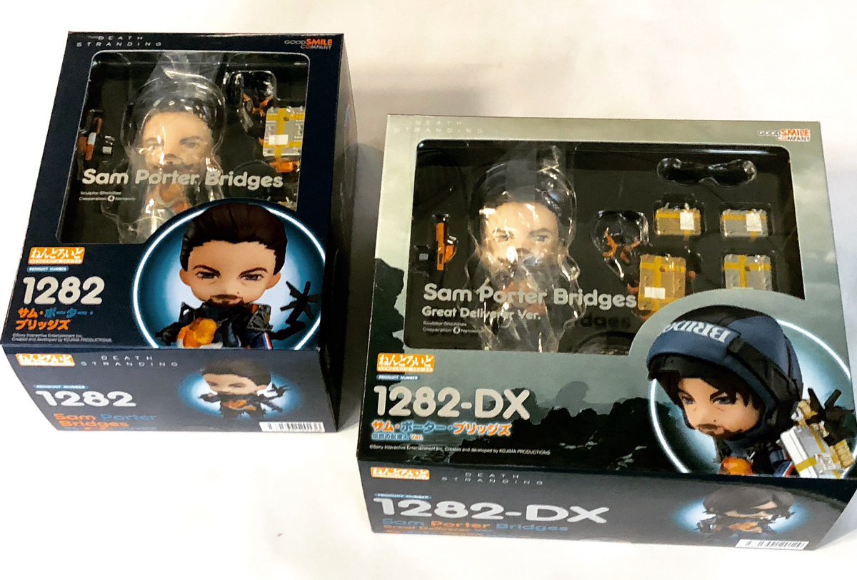 HIDEO_KOJIMA_EN's tweet photo. Nendroid’s Sam “Porter” Bridges production version has finally arrived! Looking great! https://t.co/huvJ4AXFGv