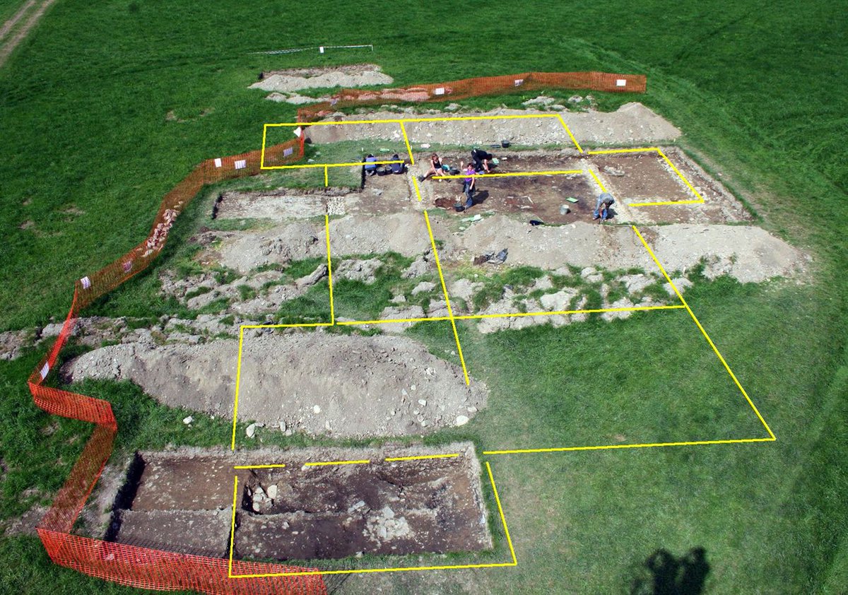 5/10 Although the villa was a comparatively modest late third- to early fourth-century AD house, it nonetheless preserved a range of evidence not found elsewhere. Its discovery changed our view of late Roman mid- and west Wales, hitherto thought to have been a ‘militarised zone’.