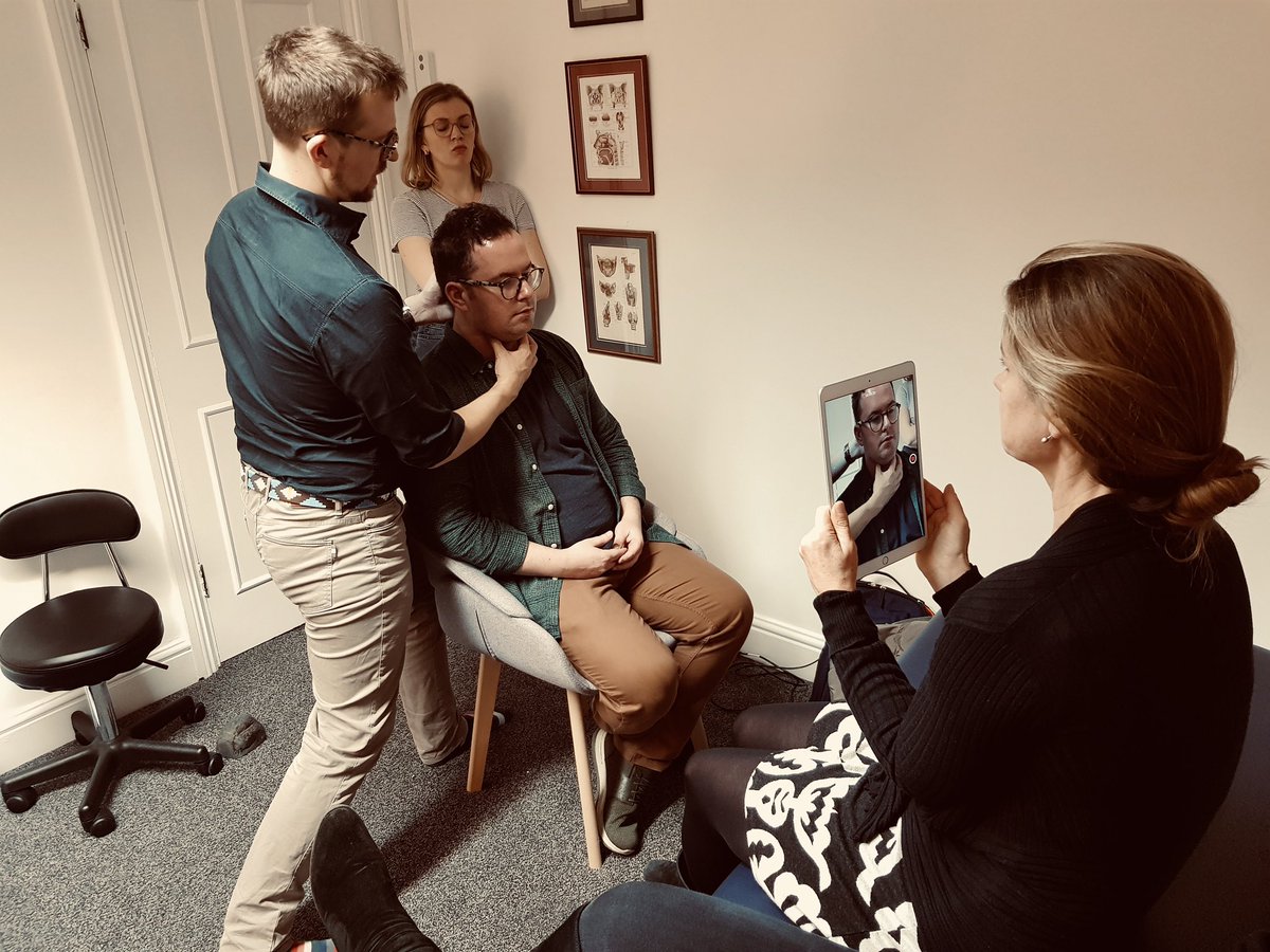 Where is the education to increase the positive interaction of communication? Now we could say that arguably the most important part of the ritual of manual therapy treatment is TOUCH, so it is important that we actually know,