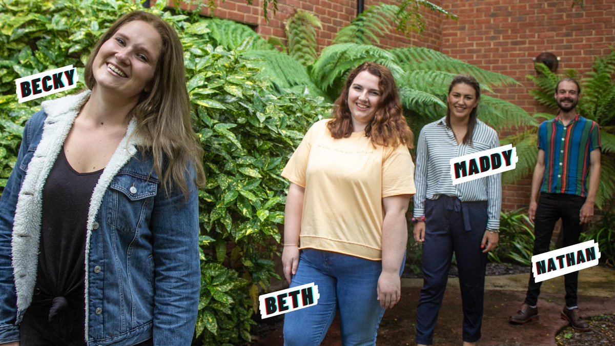 christchurchsu's tweet photo. Becky, Beth, Maddy and Nathan are looking forward to welcoming you in September! #HelloChristChurch https://t.co/GK7Fq0Kc8A https://t.co/Oo68QD0wkm