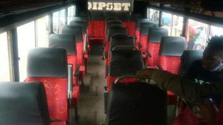 cbs_ke's tweet photo. Thanks to Super Metre Sacco for adoption the new Seating arrangements in their mat3. The fact is #COVIDisRealKe. We can slow it's spread. These mat3 ply Nairobi- Juja- Jkuat. We are advised to board such mats. @Ma3Route https://t.co/aqW00heFO5
