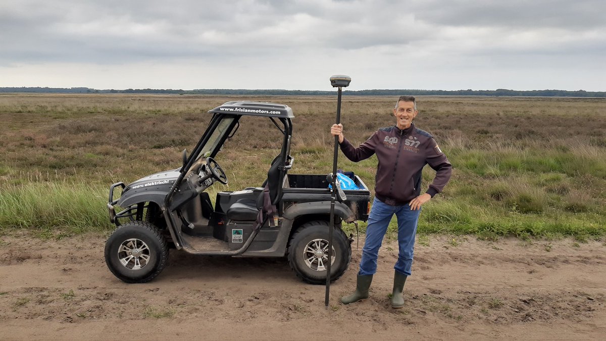HiViewNL's tweet photo. Finishing the field campaign for @Natuurmonument in #Drenthe. Goal is to monitor upgrowth of young trees in the #heather fields. Flying 900km, resulting in thousands of images that will now be processed to generate vegetation elevation models. https://t.co/9RreBkMvjV
