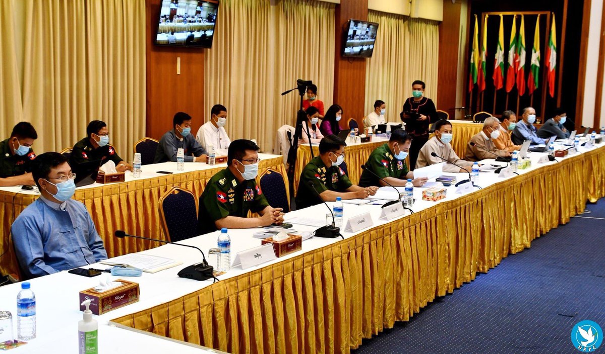 Naythwaymm's tweet photo. အစိုးရနှင့် NCA-S EAO ကိုယ်စားလှယ်များ၏ ဆဋ္ဌမအကြိမ် အလုပ်အဖွဲ့ အစည်းအဝေး ကျင်းပ

ရန်ကုန် ဇူလိုင် ၂၅

https://t.co/tYDTXIraYe
#MyanmarPeaceProcess #Panglong https://t.co/ovGsOjskxf
