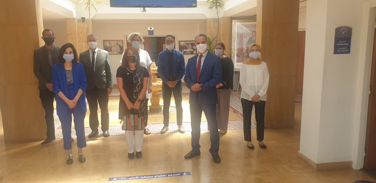 RaniaMachlab's tweet photo. Dans un engagement commun pour garantir la dignité des personnes privées de liberté et contribuer à leur réinsertion, le CICR et Fondation  #MohammadVI répondent présent. https://t.co/SLhJxrbpod